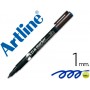 ROTULADOR ARTLINE PARA CD PUNTA DE FIBRA PERMANENTE EK-884 AZUL -PUNTA REDONDA 1.0 MM
