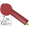PAPEL FANTASIA KRAFT LISO KFC -BOBINA 62 CM -7 KG -COLOR BURDEOS