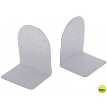 APOYALIBROS SOBREMESA PLASTICOOFFISYS -1015 15X12X9,5CM TRANSPARENTE -JUEGO