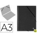 CARPETA PLANOS LIDERPAPEL A3 CARTON GOFRADO N 12 NEGRO
