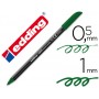 ROTULADOR EDDING PUNTA FIBRA 1200 VERDE OLIVA N.15 -PUNTA REDONDA 0.5 MM