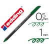 ROTULADOR EDDING PUNTA FIBRA 1200 VERDE OLIVA N.15 -PUNTA REDONDA 0.5 MM