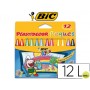 LAPICES PLASTIDECOR PEQUES CAJA DE 12 COLORES
