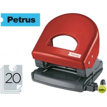 TALADRADOR PETRUS 62 COLOR -ROJO -CAPACIDAD 20 HOJAS