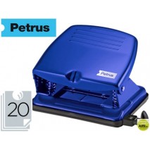 TALADRADOR PETRUS 65 COLOR -AZUL -CAPACIDAD 20 HOJAS