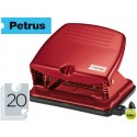 TALADRADOR PETRUS 65 COLOR -BURDEOS -CAPACIDAD 20 HOJAS