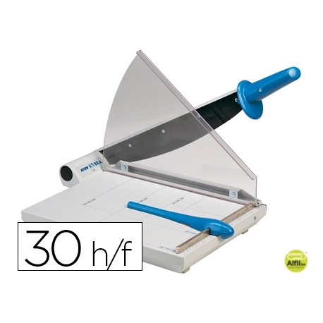 CIZALLA KOBRA 360-A DIN A4 -SISTEMA DE CORTE PALANCA CON GUILLOTIN DE HOJA -CAPACIDAD 20/30 HOJAS