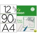 PAPEL VEGETAL GUARRO DIN A4 90-95 GR -MINIPACK DE 12 HOJAS