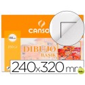 PAPEL DIBUJO BASIK 240X320 DIN A4 + 130 GR. CON RECUADRO -MINIPACK DE 10 HOJAS