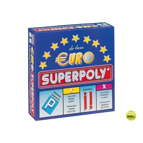 JUEGOS DE MESA FALOMIR -EUROSUPERPOLY DE LUXE