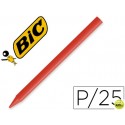 LAPICES PLASTIDECOR UNICOLOR ROJO-03 CAJA CON 25 LAPICES