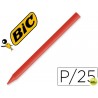 LAPICES PLASTIDECOR UNICOLOR ROJO-03 CAJA CON 25 LAPICES