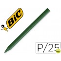LAPICES PLASTIDECOR UNICOLOR VERDE OSCURO-02 CAJA CON 25 LAPICES