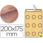 SOBRE BURBUJAS CREMA Q-CONNECT CD 175X165 MM