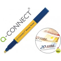 ROTULADOR MONEY TESTER PEN Q-CONNECT PARA DETECTAR BILLETES FALSOS