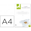 PAPEL Q-CONNECT TRANSFERENCIA PARA TELA KF01430 DIN A4