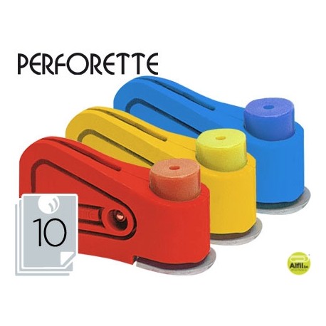 TALADRADOR PERFORETTE -CAPACIDAD 10 HOJAS -UNIDAD
