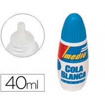 PEGAMENTO IMEDIO BANDA AZUL COLA BLANCA 40 ML -UNIDAD