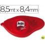 PEGAMENTO PRITT ROLLER COMPACTPERMANENTE -8,4 MM DE ANCHO X 8,5 MT -UNIDAD