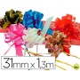 CINTA PARA HACER LAZOS BLANCO-130 CM X 31 MM -UNIDAD