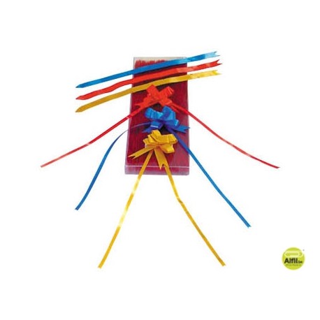 CINTA PARA HACER LAZOS ROJO 13 MM -AUTOMATICO -UNIDAD