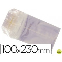 BOLSAS CELOFAN 100X230 MM -PAQUETE 100