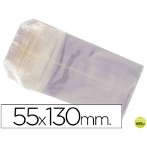 BOLSAS CELOFAN 55X130 MM -PAQUETE 100