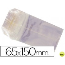 BOLSAS CELOFAN 65X150 MM -PAQUETE 100