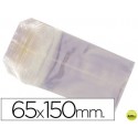 BOLSAS CELOFAN 65X150 MM -PAQUETE 100