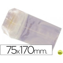 BOLSAS CELOFAN 75X170 MM -PAQUETE 100