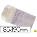 BOLSAS CELOFAN 85X190 MM -PAQUETE 100