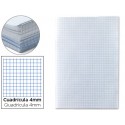 PAPEL FLORETE LIDERPAPEL CUADRO 4MM 60G/M2 PAQUETE DE 250