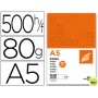 PAPEL LIDERPAPEL A5 80G/M2 PAQUETE DE 500 BLANCO
