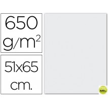 CARTULINA EXTRA 51X65 650 GRS.-BLANCA -UNIDAD