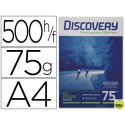 PAPEL FOTOCOPIADORA DISCOVERY DIN A4 75 GRAMOS PAPEL MULTIUSO INK-JET Y LASER-PAQUETE DE 500 HOJAS