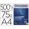 PAPEL FOTOCOPIADORA DISCOVERY DIN A4 75 GRAMOS PAPEL MULTIUSO INK-JET Y LASER-PAQUETE DE 500 HOJAS