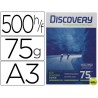PAPEL FOTOCOPIADORA DISCOVERY DIN A3 75 GRS. PAPEL MULTIUSO INK-JET Y LASER-PAQUETE DE 500 HOJAS