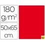 CARTULINA LIDERPAPEL 50X65 CM 180G/M2 ROJO