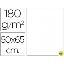 CARTULINA LIDERPAPEL 50X65 CM 180G/M2 BLANCO