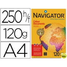 PAPEL FOTOCOPIADORA NAVIGATOR DIN A4 120 GRAMOS -PAQUETE DE 250 HOJAS