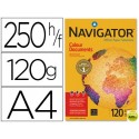 PAPEL FOTOCOPIADORA NAVIGATOR DIN A4 120 GRAMOS -PAQUETE DE 250 HOJAS