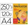 PAPEL FOTOCOPIADORA NAVIGATOR DIN A4 120 GRAMOS -PAQUETE DE 250 HOJAS