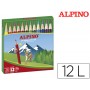 LAPICES DE COLORES ALPINO 652 C/ DE 12 COLORES CORTOS