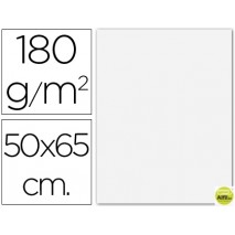 CARTULINA GUARRO EXTRA BLANCA 50X65 CM 180 GR -UNIDAD