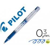 ROTULADOR PILOT ROLLER V-BALL GRIP AZUL 05 MM