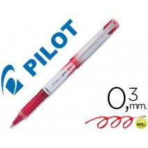 ROTULADOR PILOT ROLLER V-BALL GRIP ROJO 05 MM