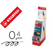 ROTULADOR STABILO POINT 88 PUNTA DE FIBRA PUNTA FINA -EXPOSITOR DE 236 UNIDADES 20 COLORES SURTIDOS