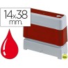 SELLO AUTOMATICO BROTHER 14 MM X 38 MM ROJO