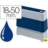 SELLO AUTOMATICO BROTHER 18 MM X 50 MM AZUL