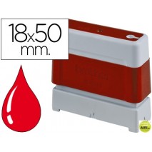 SELLO AUTOMATICO BROTHER 18 MM X 50 MM ROJO